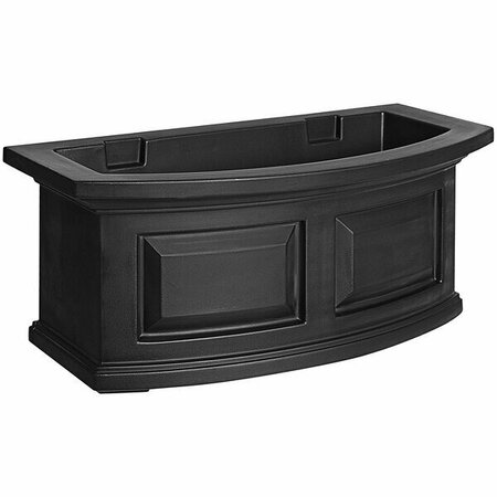 MAYNE Nantucket 24'' Black Window Box 5694829B